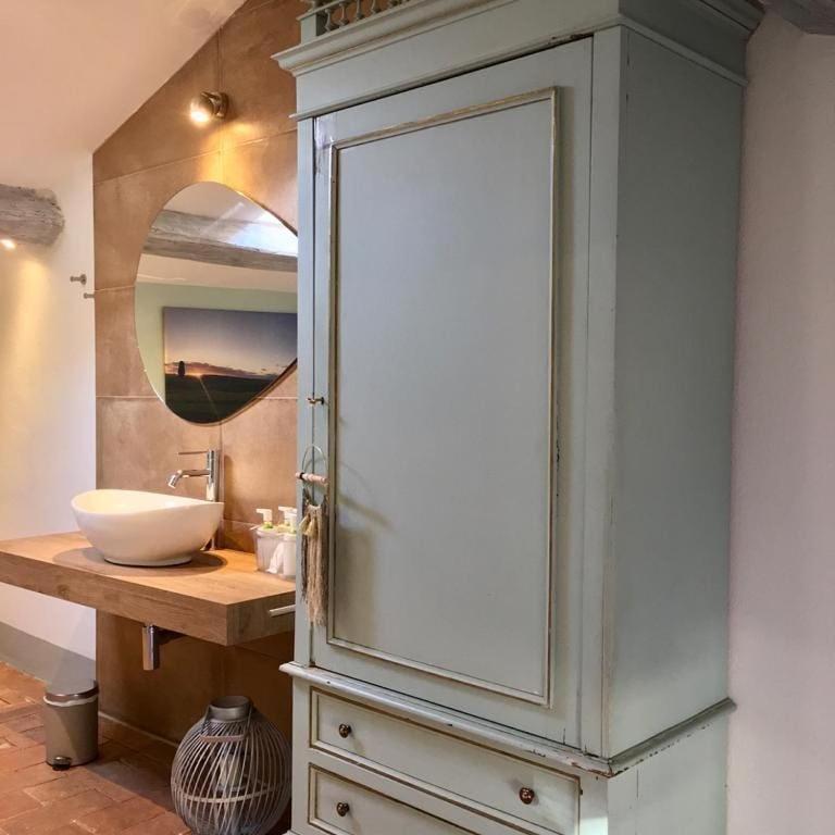 Il Giglio B&B Pienza Bagian luar foto