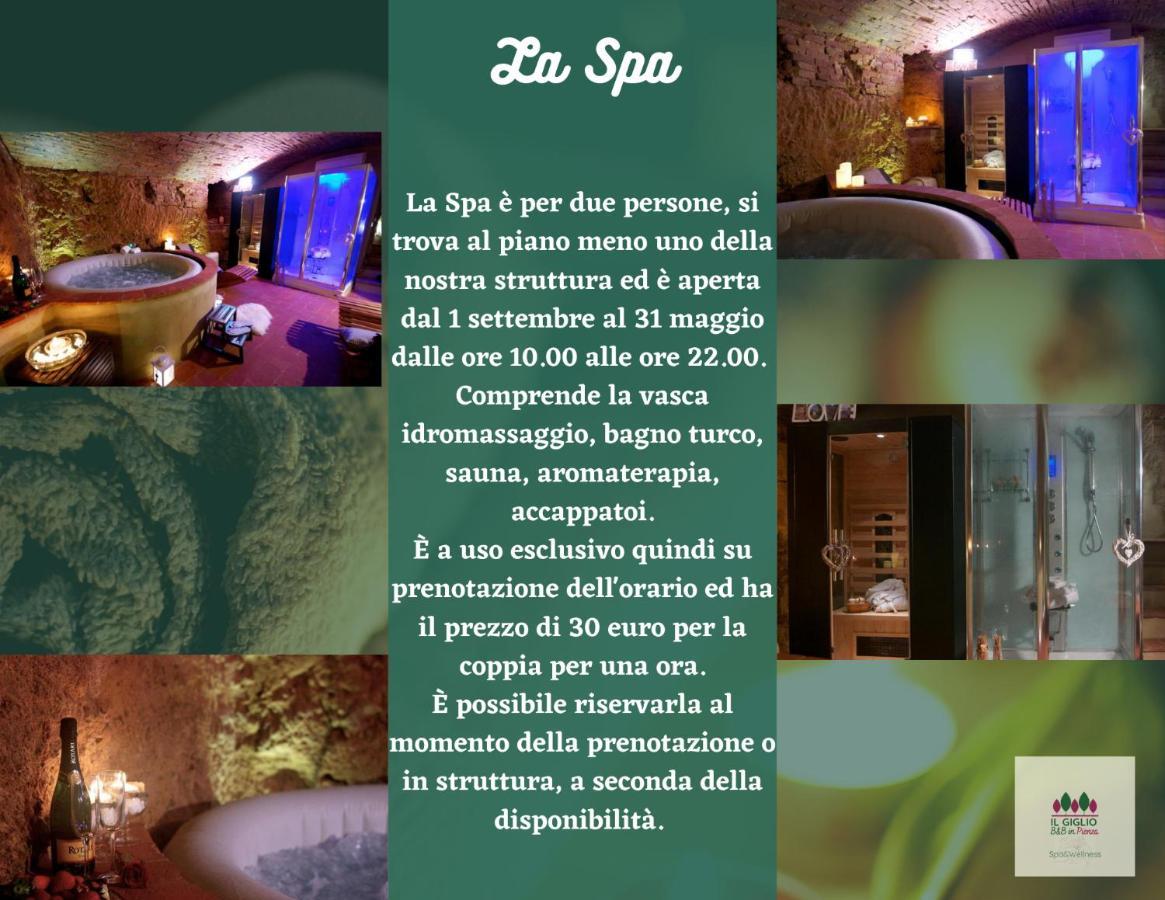 Il Giglio B&B Pienza Bagian luar foto