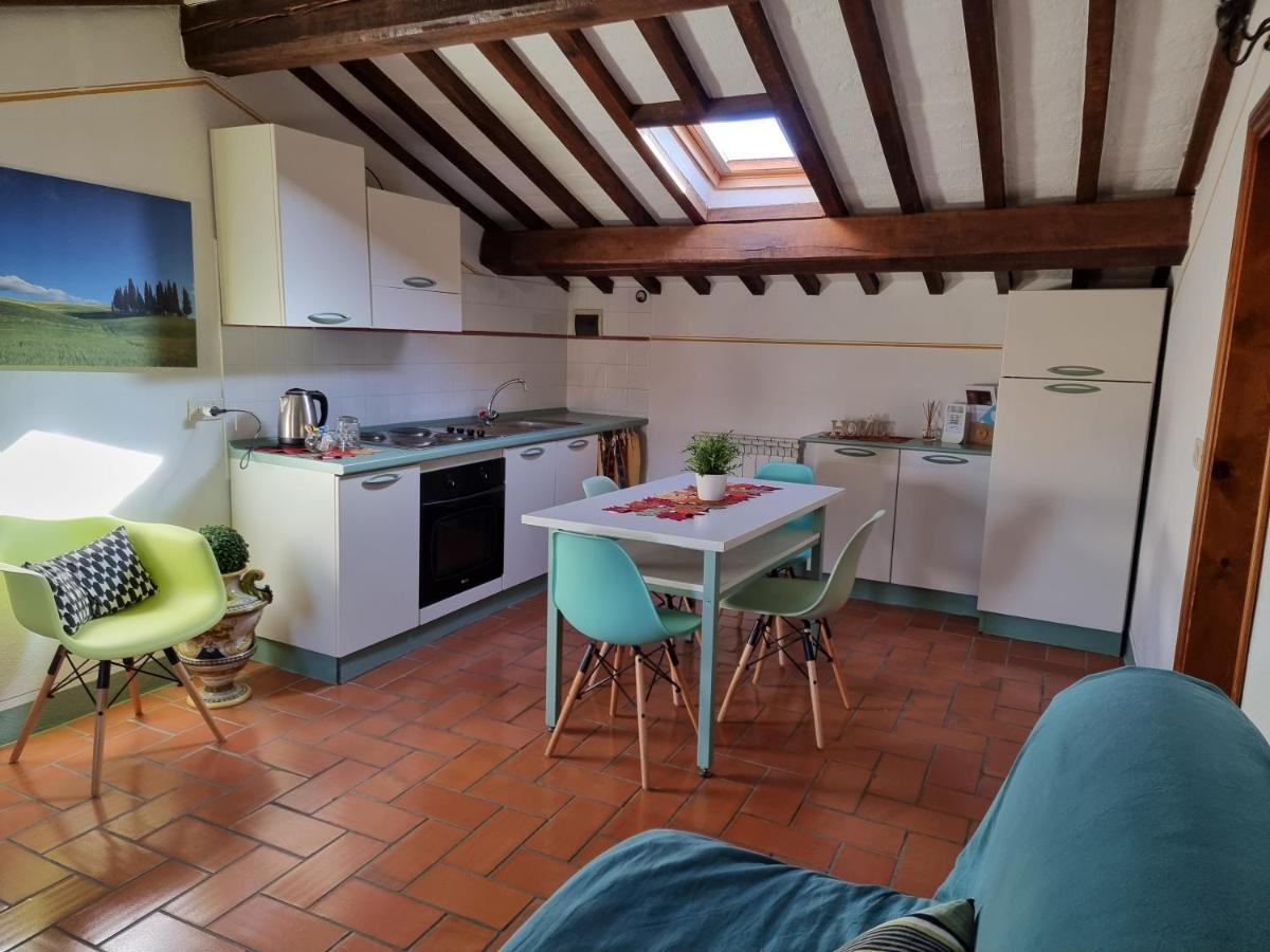 Il Giglio B&B Pienza Bagian luar foto