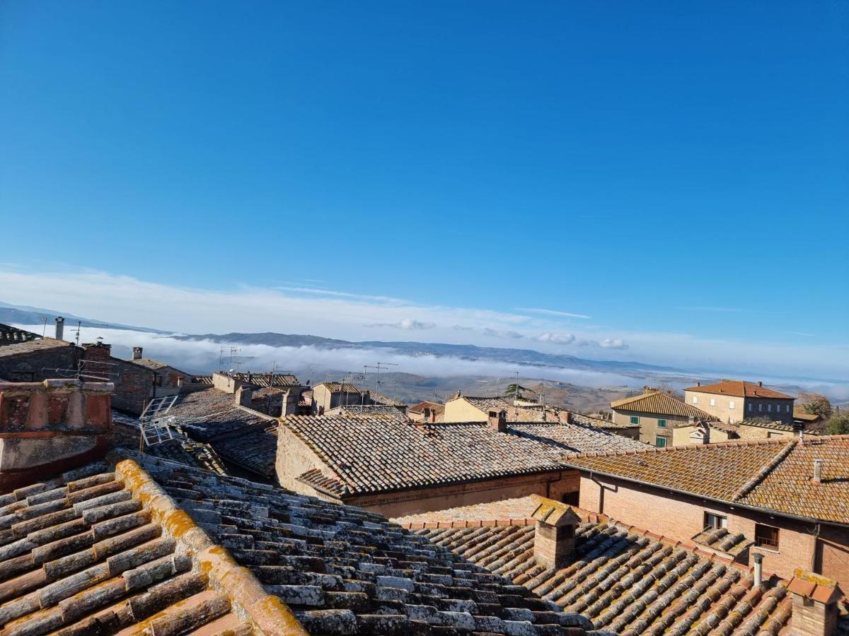 Il Giglio B&B Pienza Bagian luar foto