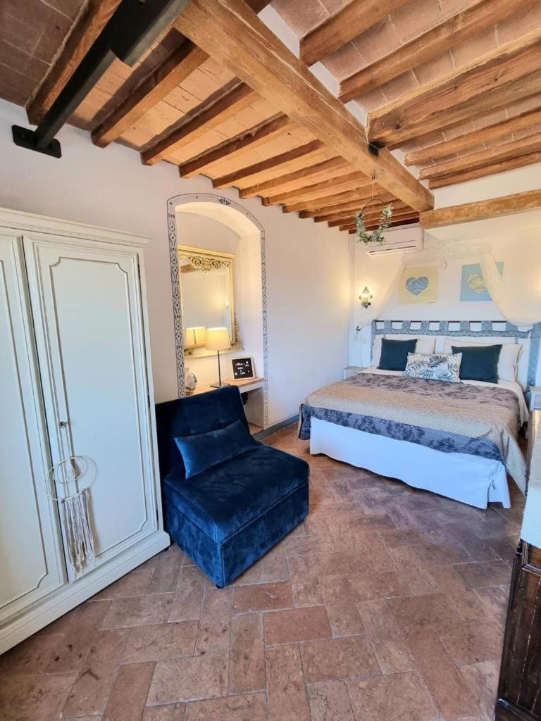 Il Giglio B&B Pienza Bagian luar foto